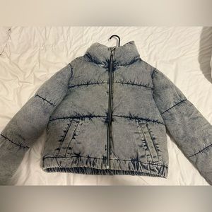 Puffer jacket from garage
